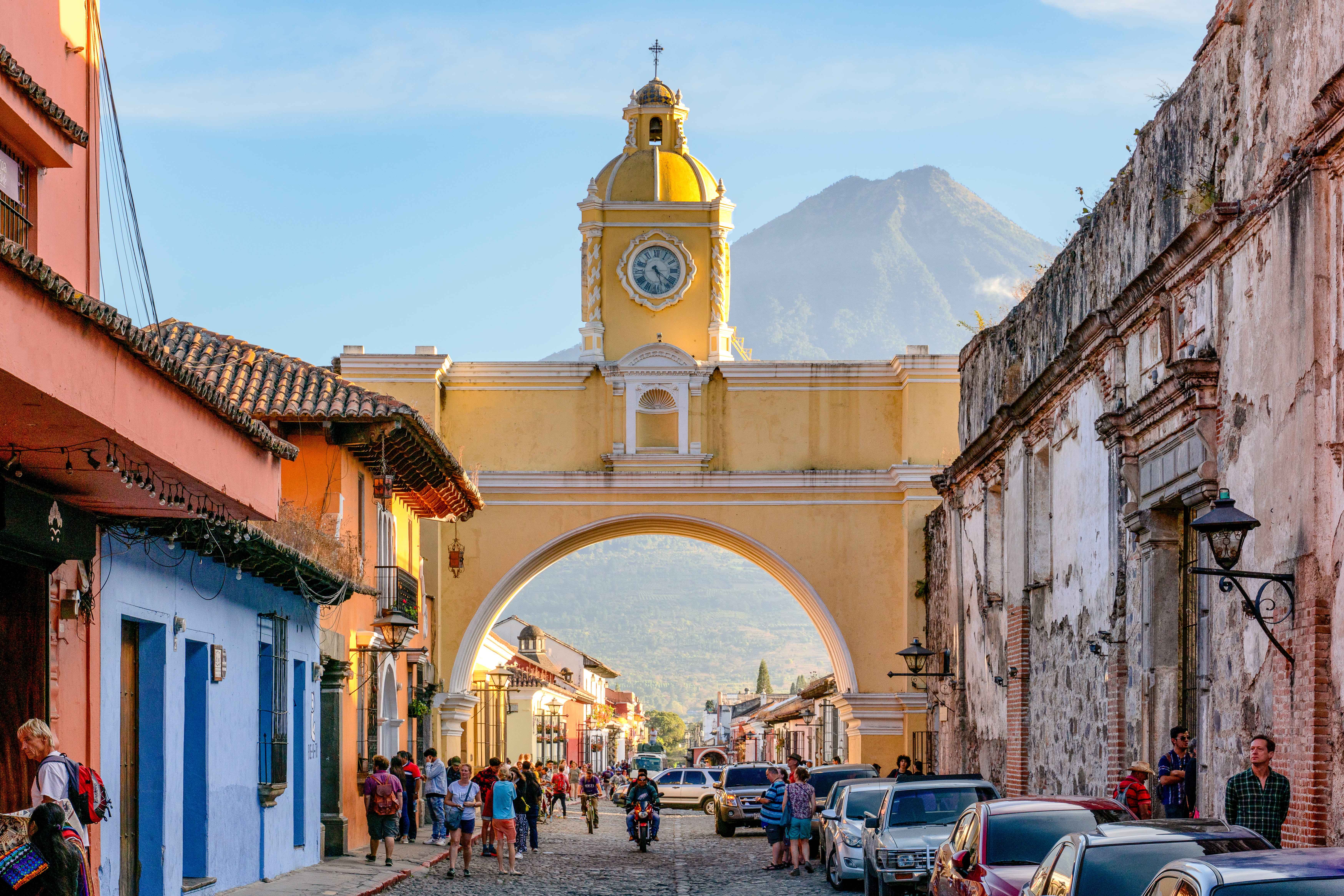 Santa Catalina Arch in Antigua, Guatemala